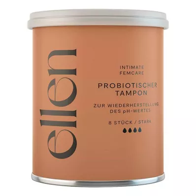 Ellen probiotischer Tampon stark, 8 St