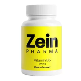 VITAMIN B5 PANTOTHENSÄURE 500 mg Kapseln, 120 St