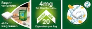 Instructions for use for nicorette® Kaugummi freshfruit, 4 mg Nikotin, 210 St - 2