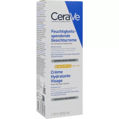 CERAVE feuchtigkeitsspendende Gesichtscreme SPF 30, 52 ml