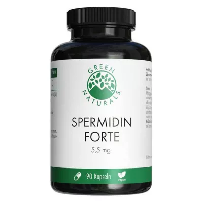 Green Naturals Spermidin Forte 5,5 mg vegan Kapseln , 90 St