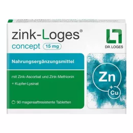 ZINK-LOGES concept 15 mg magensaftres.Tabletten, 90 St