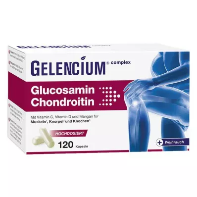GELENCIUM Glucosamin Chondroitin hochdos.Vit C Kps, 120 St