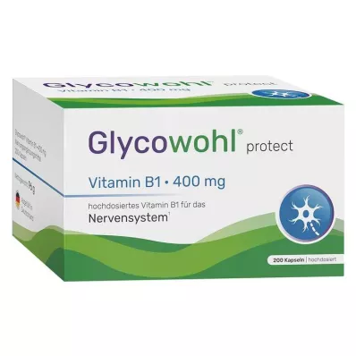 GLYCOWOHL Vitamin B1 Thiamin 400 mg hochdos.Kaps., 200 St