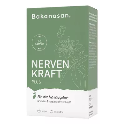 BAKANASAN Nervenkraft Plus Kapseln, 60 St