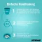 Listerine Cool Mint milder Geschmack Mundspülung, 500 ml